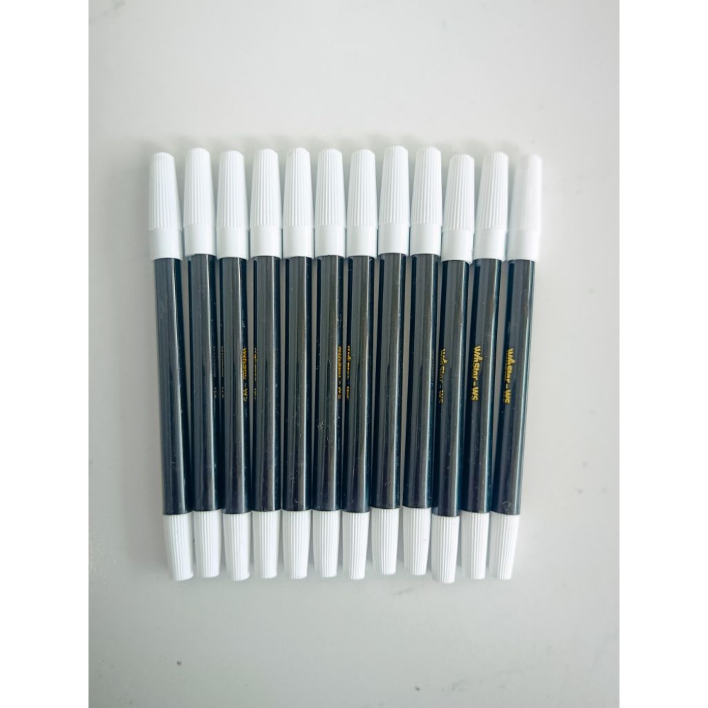 Isi 12 Pcs/ spidol kecil hitam/Merah/Biru