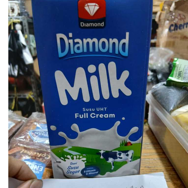 Susu UHT Diamond 1 Liter Susu Diamond Full Cream