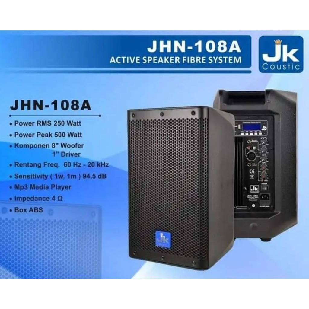 speaker aktif JK coustic JHN 108A