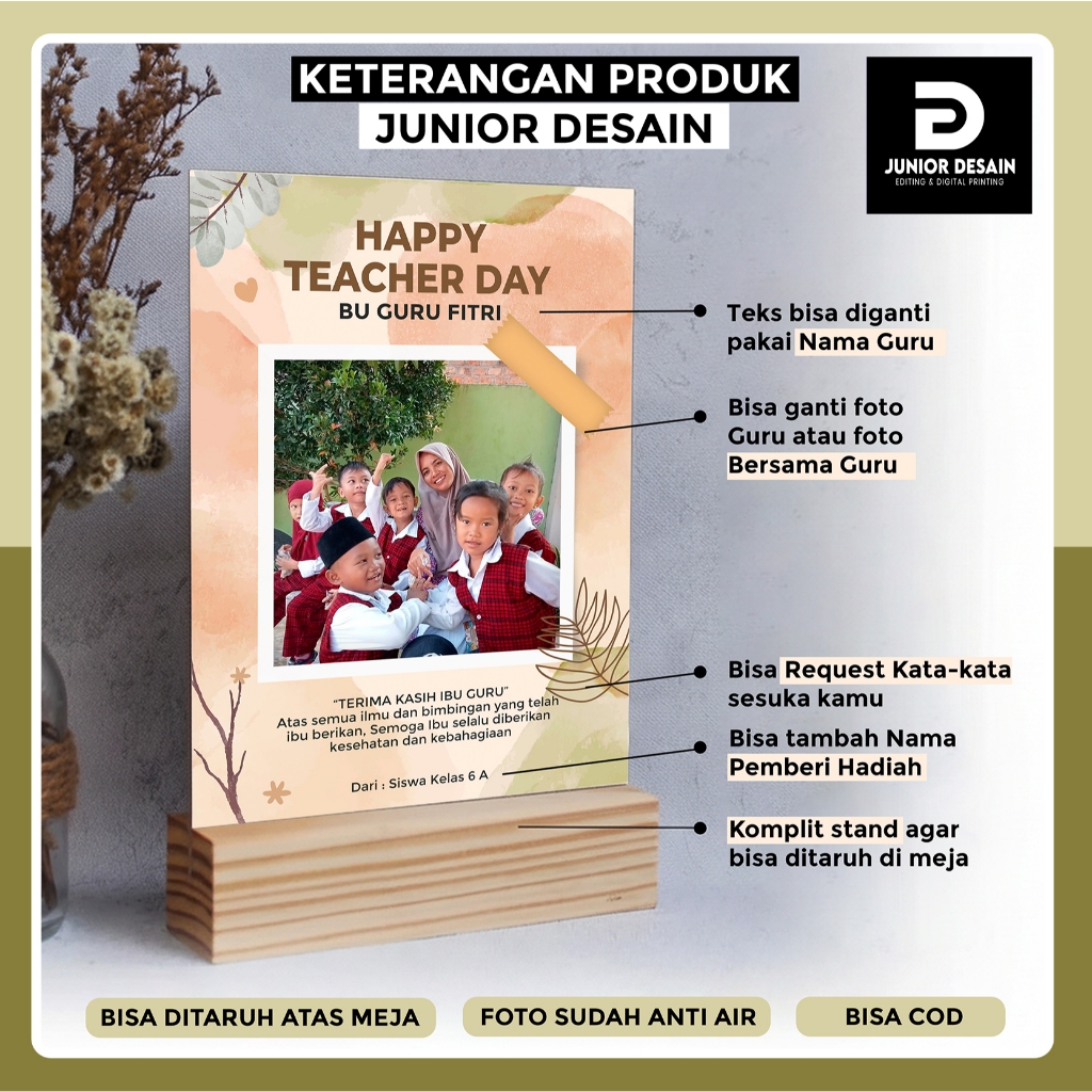 Kado Spesial Untuk Kenangan Hari Guru /Teacher's Day Cewek Cowok Murah Unik/ Kado Hari Guru