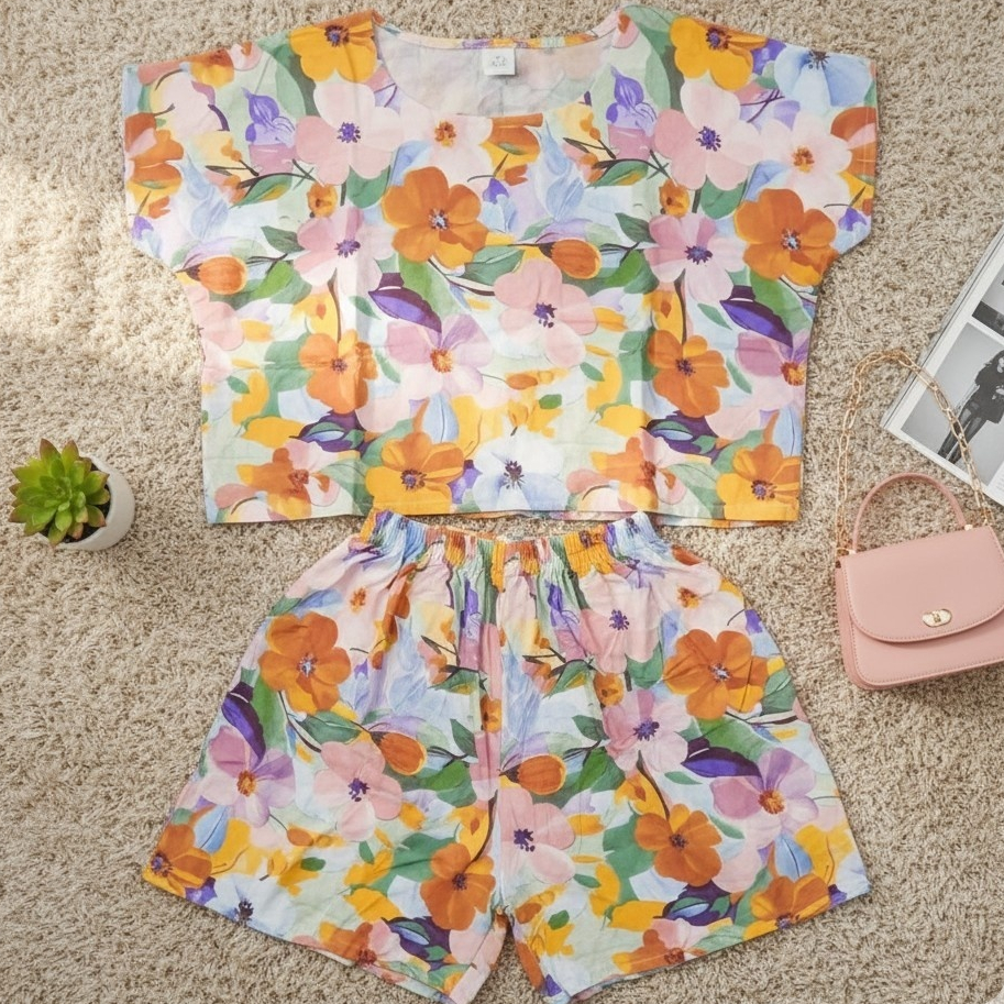 Set piyama pendek / One set wanita / One set wanita pendek / piyama Wanita / piyama wanita pendek