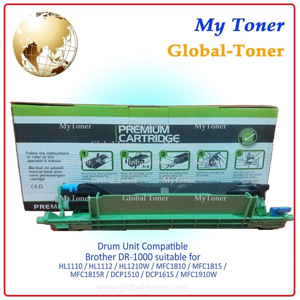 Drum Unit HL1110 HL1112 HL1210w MFC1810 MFC1815 MFC1815R DCP1510 DCP1615 MFC-1910W HL1210 MFC1810