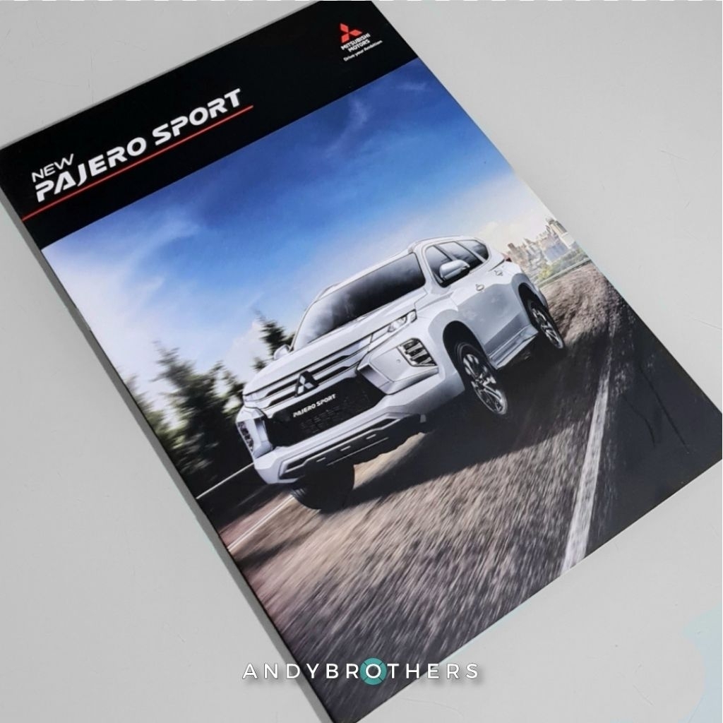 Buku / Katalog / Booklet / Brosur Mitsubishi New Pajero Sport 2021-2024 ORIGINAL