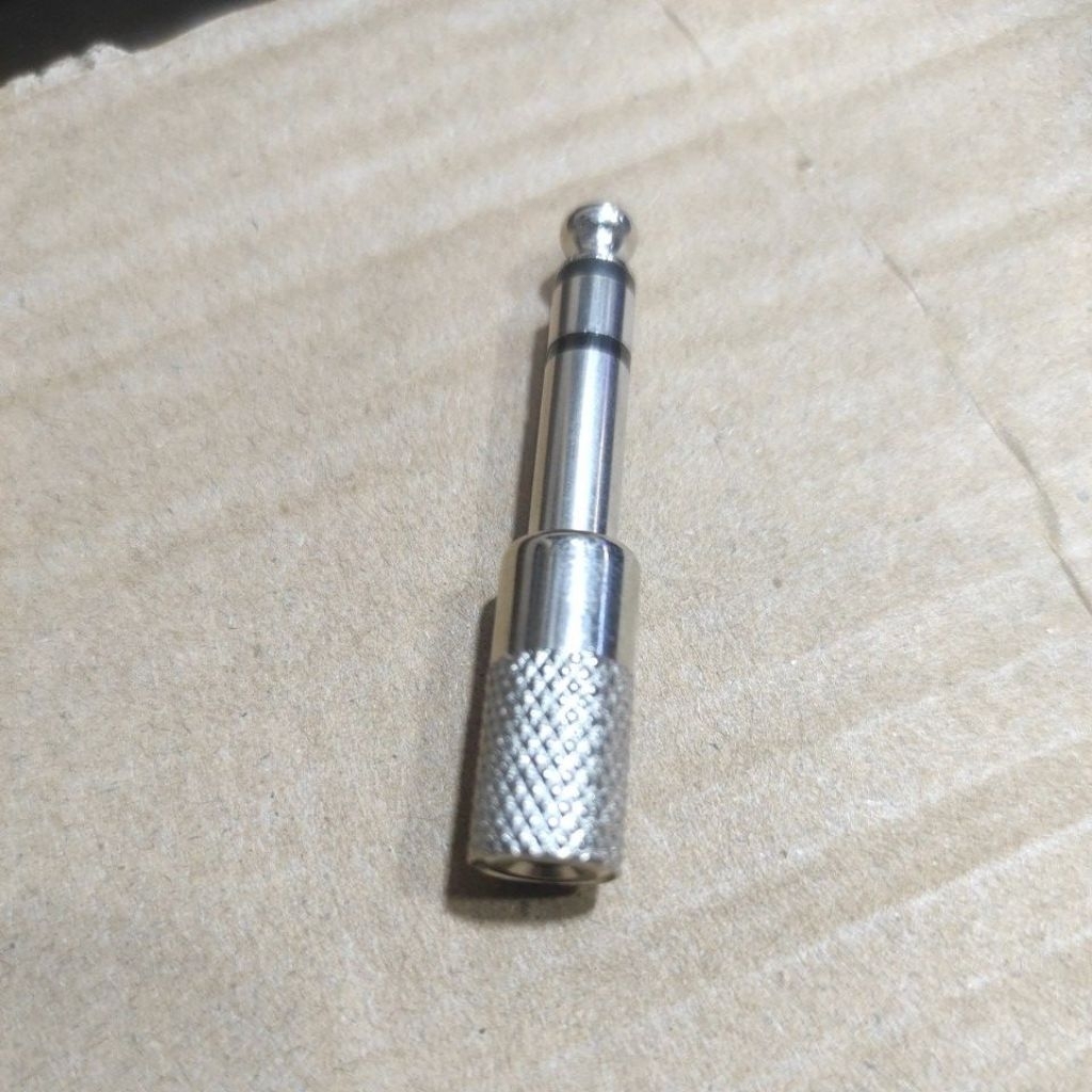 Jack Akai Ke Hp Mini 3.5mm To Akai 6.5mm Hp ke Mixer Stereo Besi