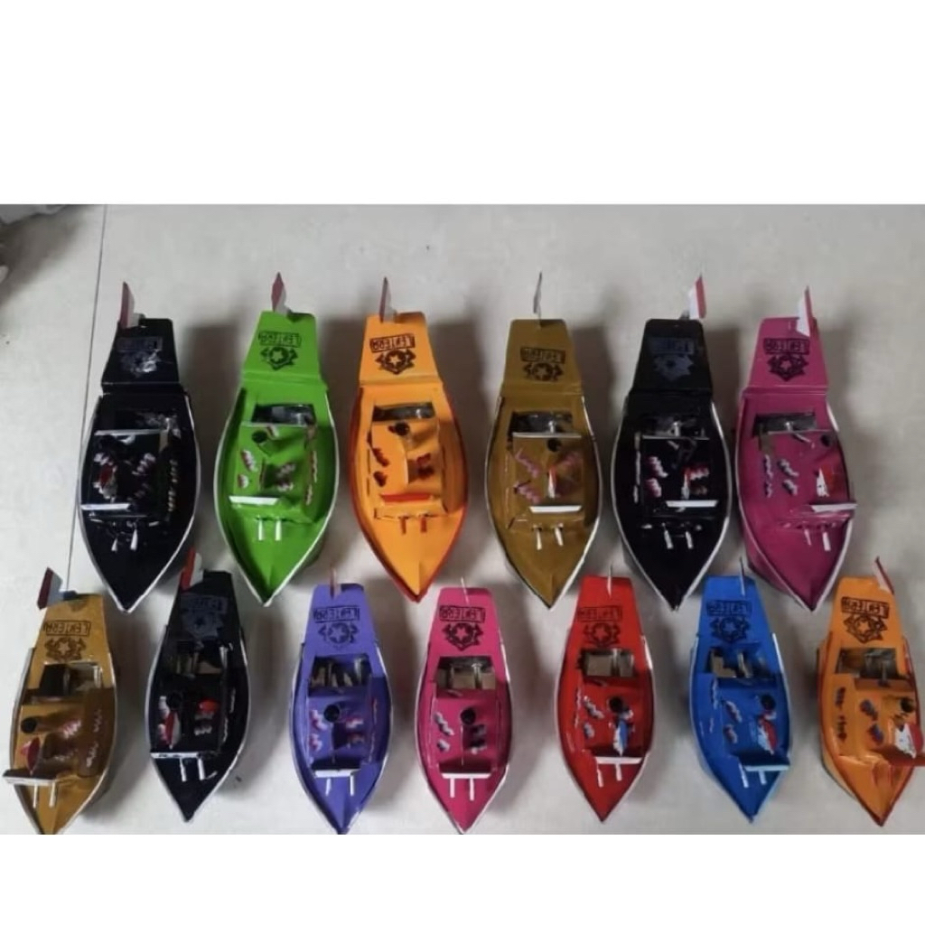 Perahu otok otok - Mainan jadul