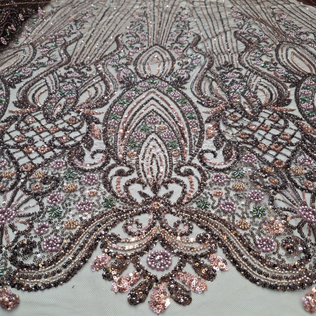 Kain tulle full payet sorochi / bahan kebaya tille payet mewah / gaun pesta / gaun pengantin