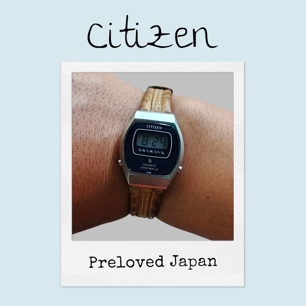 Jam Tangan Digital Gaya Klasik Desain Retro 80’s untuk Wanita dan Pria