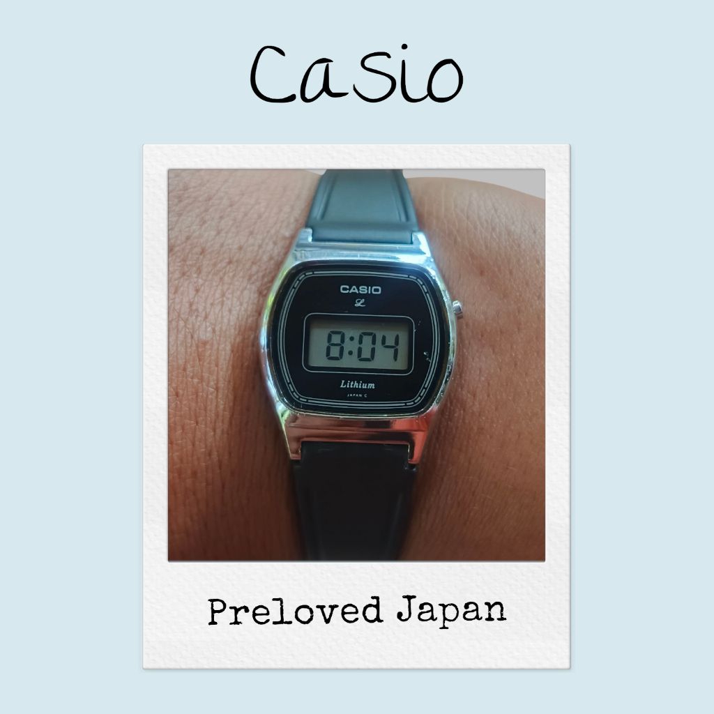 Jam Tangan Digital Gaya Klasik Desain Retro 80’s untuk Wanita atau Pria