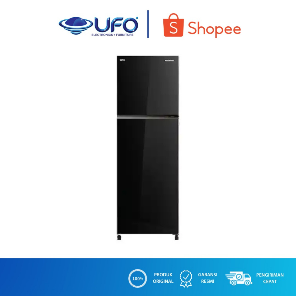 PANASONIC KULKAS 2 PINTU 229 LITER NRBB252QPK