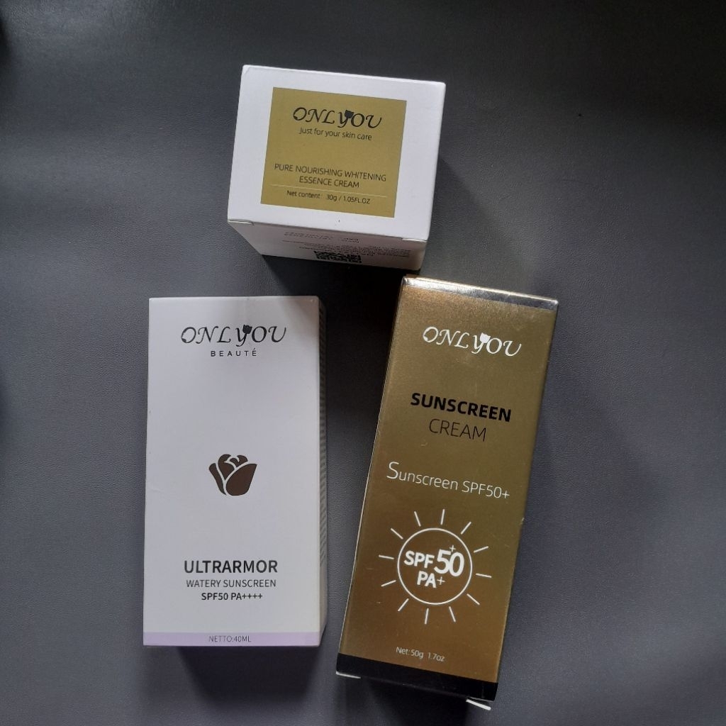 Onlyou | Whitening Essence Cream | Ultramor Watery Sunscreen | Sunscreen Cream
