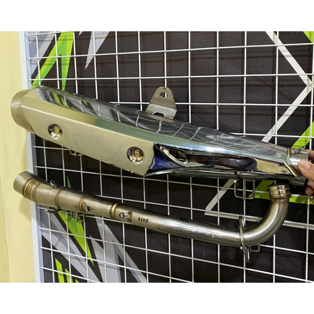 knalpot standar racing Supra fi pnp grand Supra fi Supra x 125 Batman fifteen exhaust