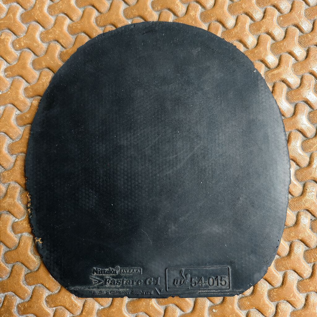 Karet Pingpong Nittaku Fastarc G1 Super Thick Bekas