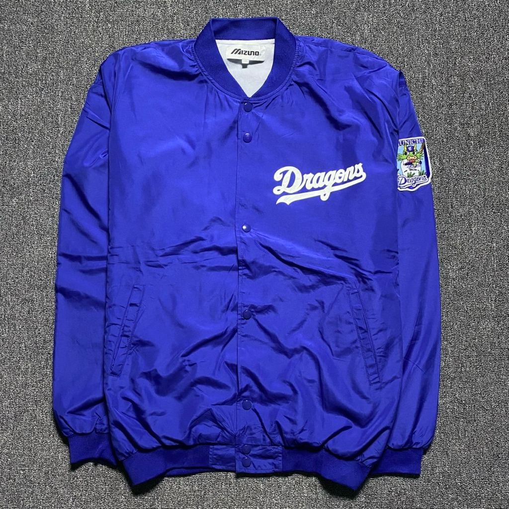 Varsity Jaket Mizuno Varsity Satin Varsity Baseball not sukajan