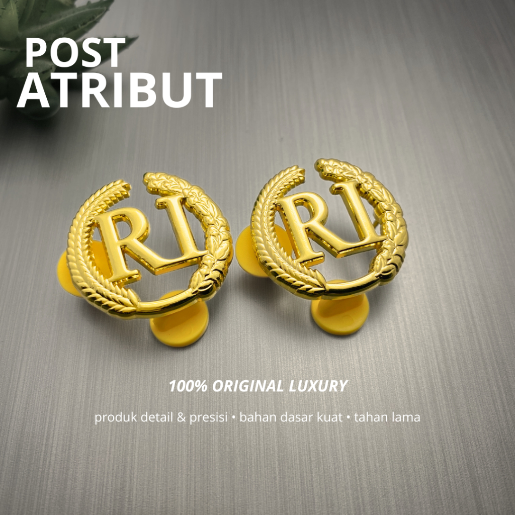 100% LUXURY Kopsteken UNHAN RI / Luxury Monogram UNHAN RI / Pin Kerah UNHAN RI / Taruna UNHAN / Atri