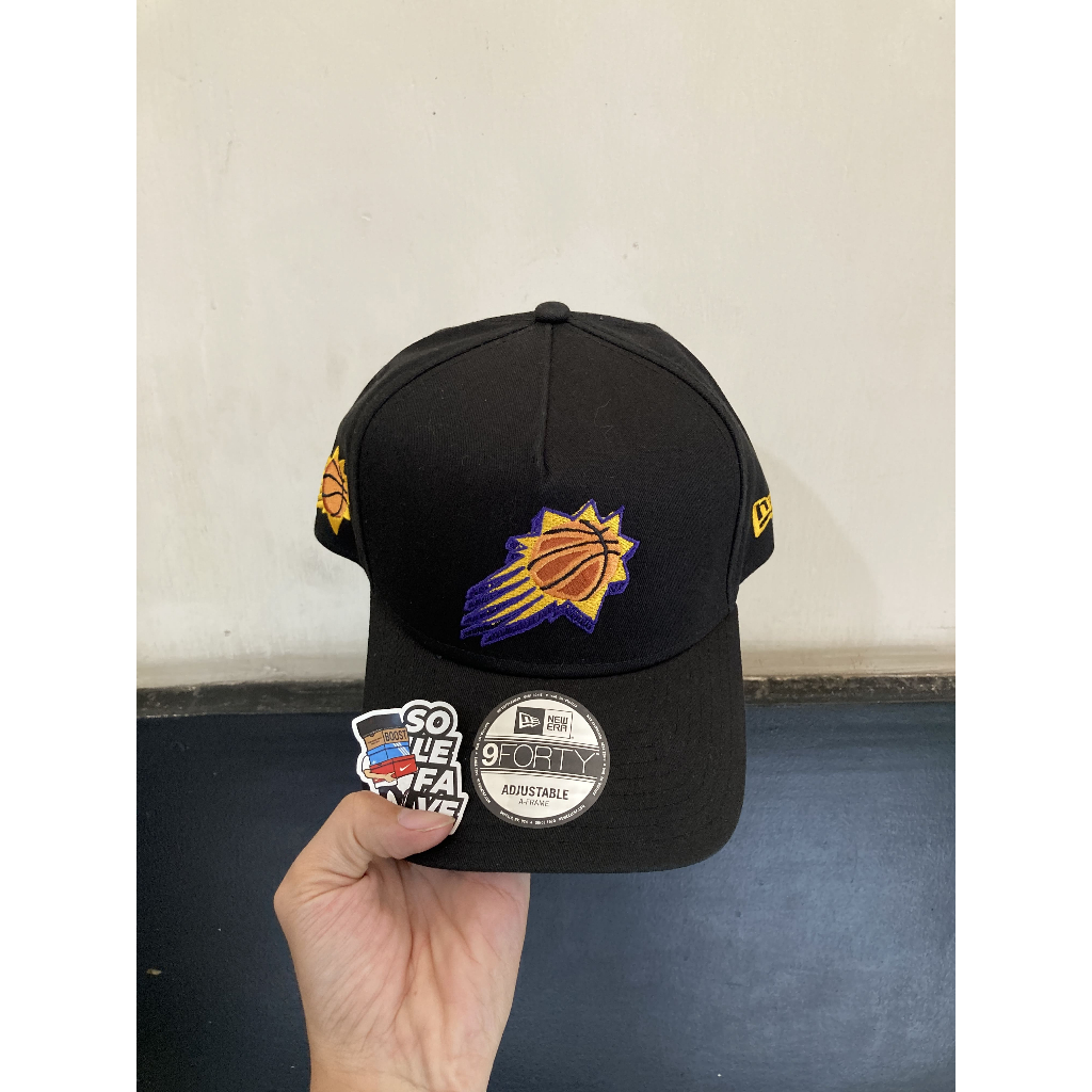 TOPI NE 940AF SNAPBACK X NBA PHOENIX SUNS DOODLES BLACK ORIGINAL NO BOX