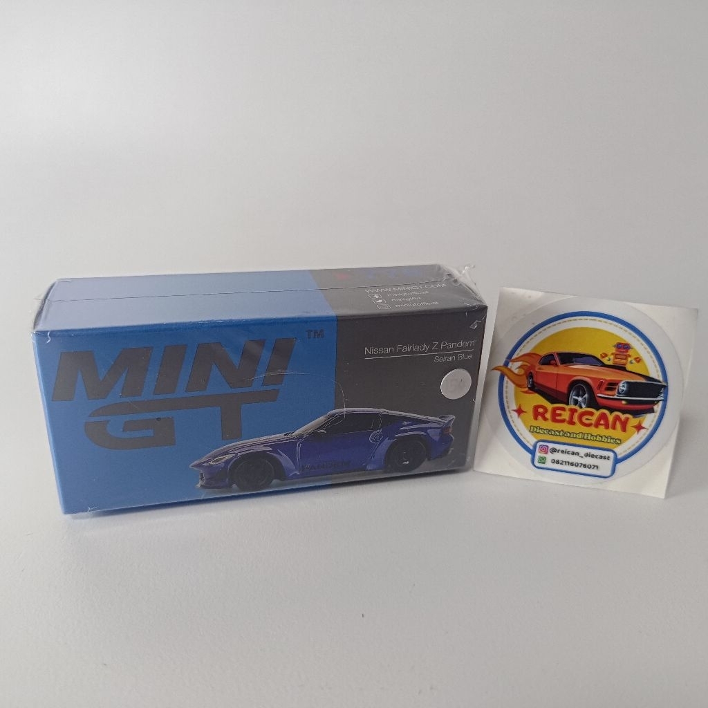 MINI GT - NISSAN FAIRLADY Z PANDEM - SEIRAN BLUE | MINI SCALE