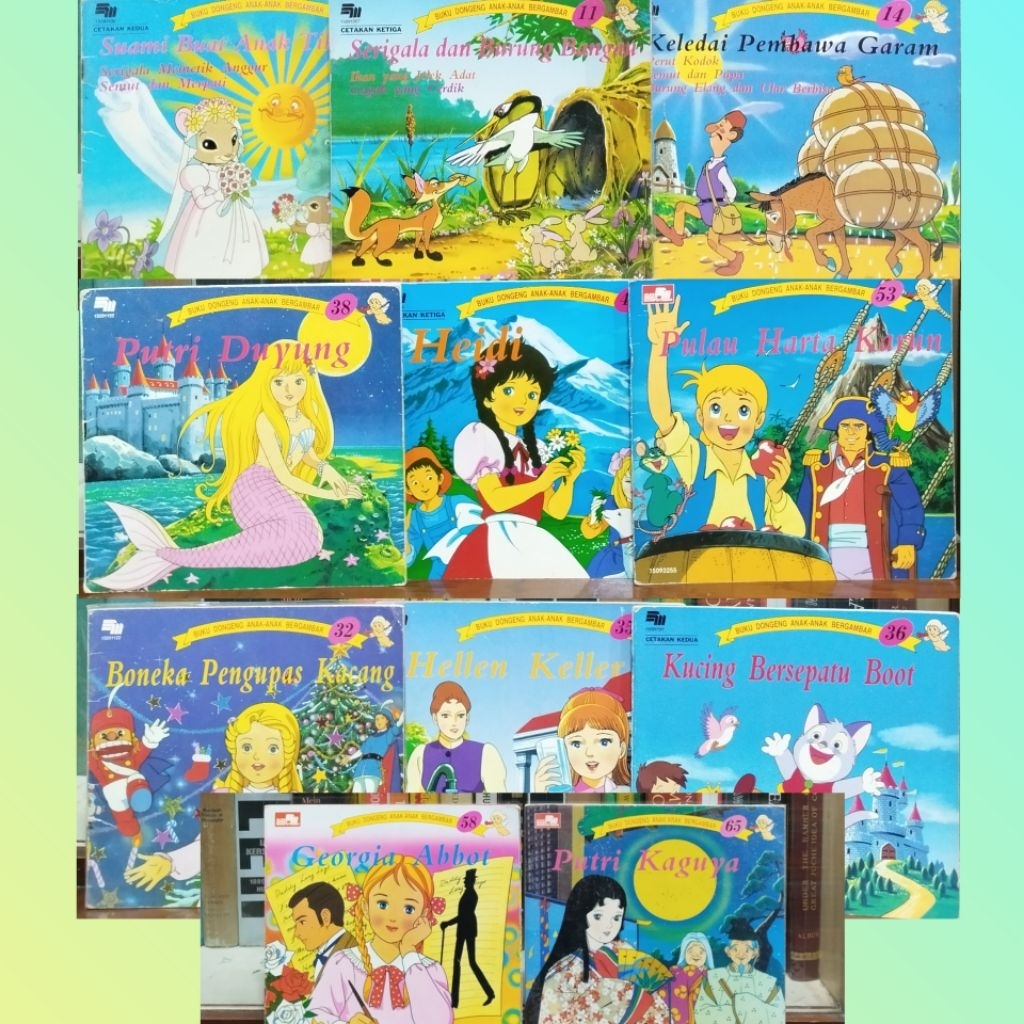 Buku Dongeng Anak Anak Bergambar