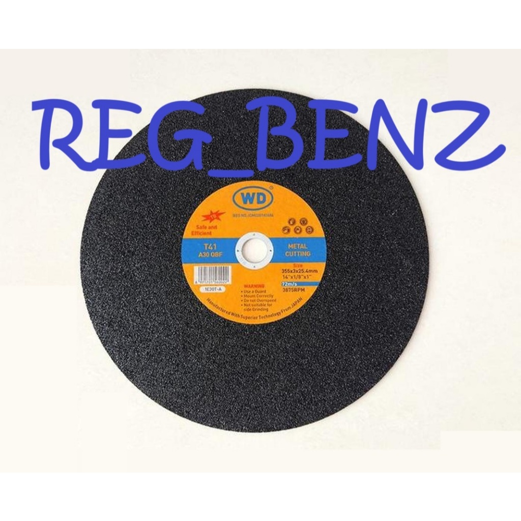[ECERAN] Batu Gurinda Potong WD 14" | Mata Gerinda Potong WD 14 inch | Cutting Wheel WD 14 inch
