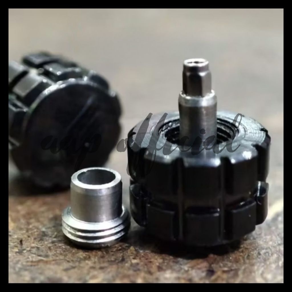 Knop Crown Casio Ediface 6.7mm Stainless Steel Waterproof Hitam