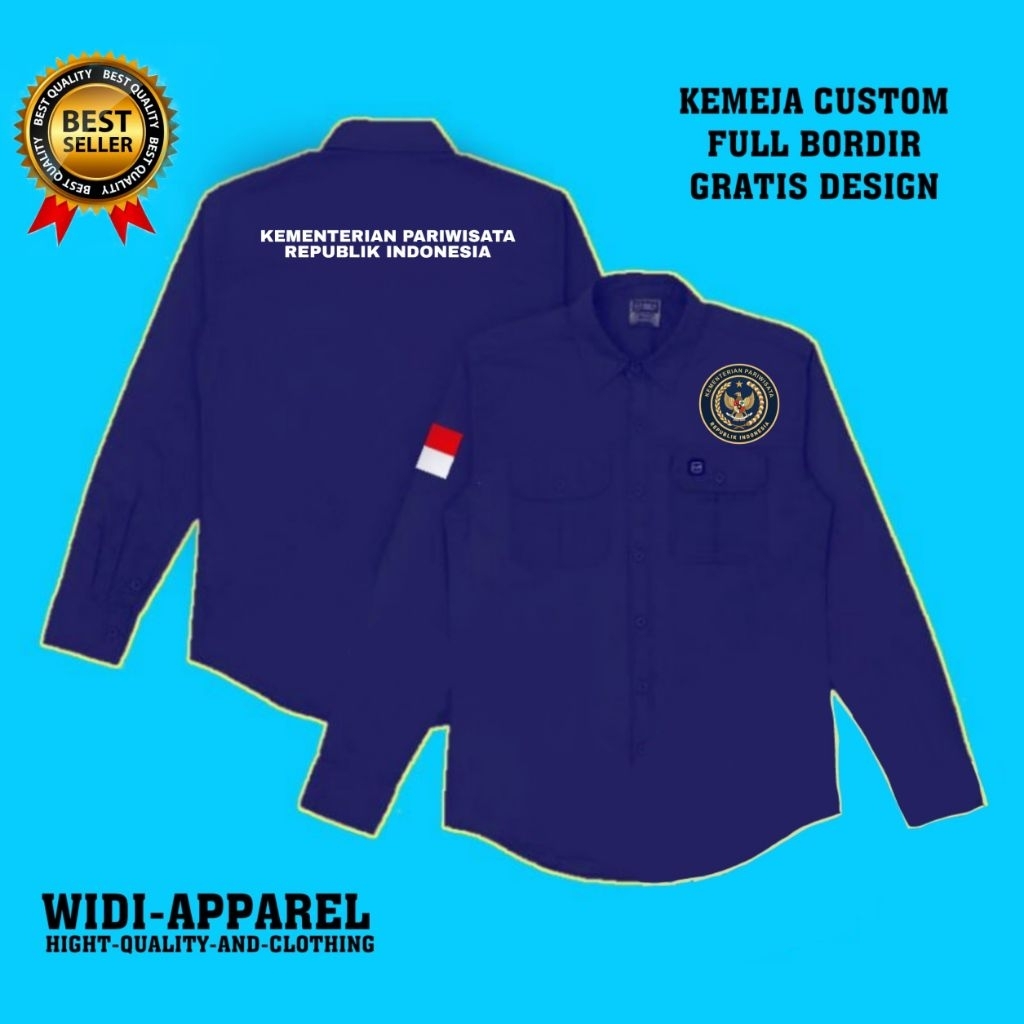 SERAGAM.LENGAN.PANJANG.KEMENTRIAN.PARIWISATA.