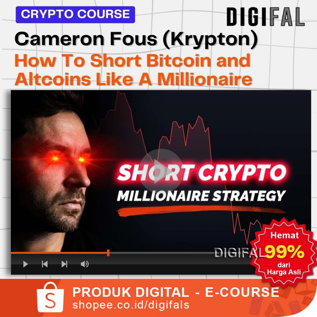 Course Panduan Day Trader Crypto Trading Program Cameron Fous (Krypton) Dekrypton Course