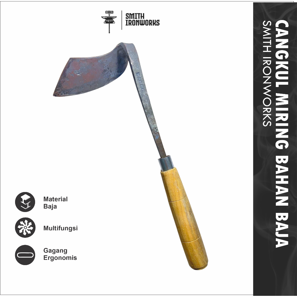 CANGKUL MIRING KORET RUMPUT GATHUL BAJA ASLI