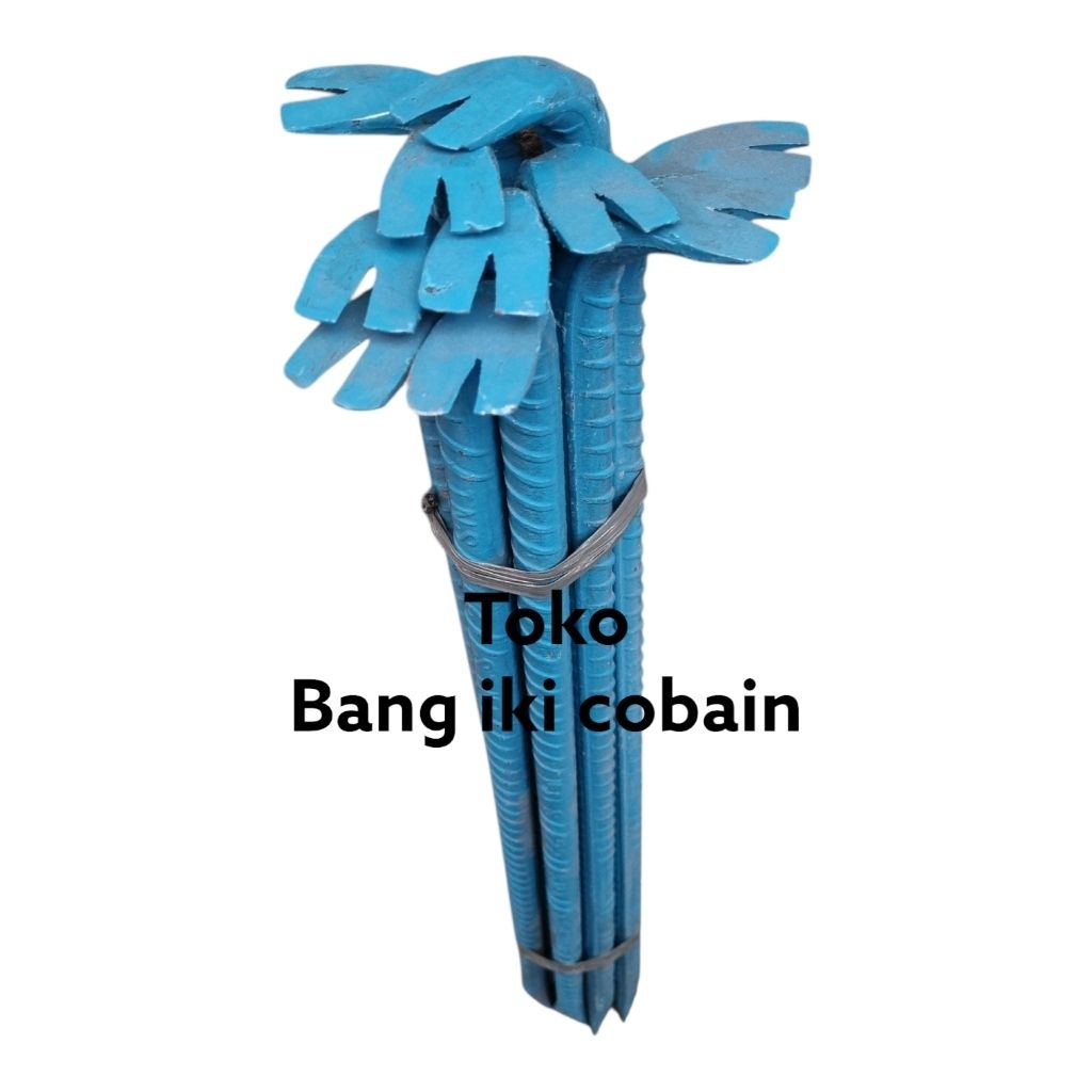 Linggis Besi 25mm Panjang 100cm Linggis Besi Ulir 25mm