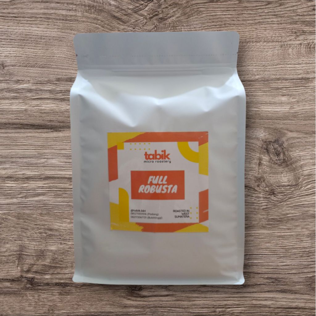 Tabik coffee, Kopi robusta solok, Biji dan Bubuk