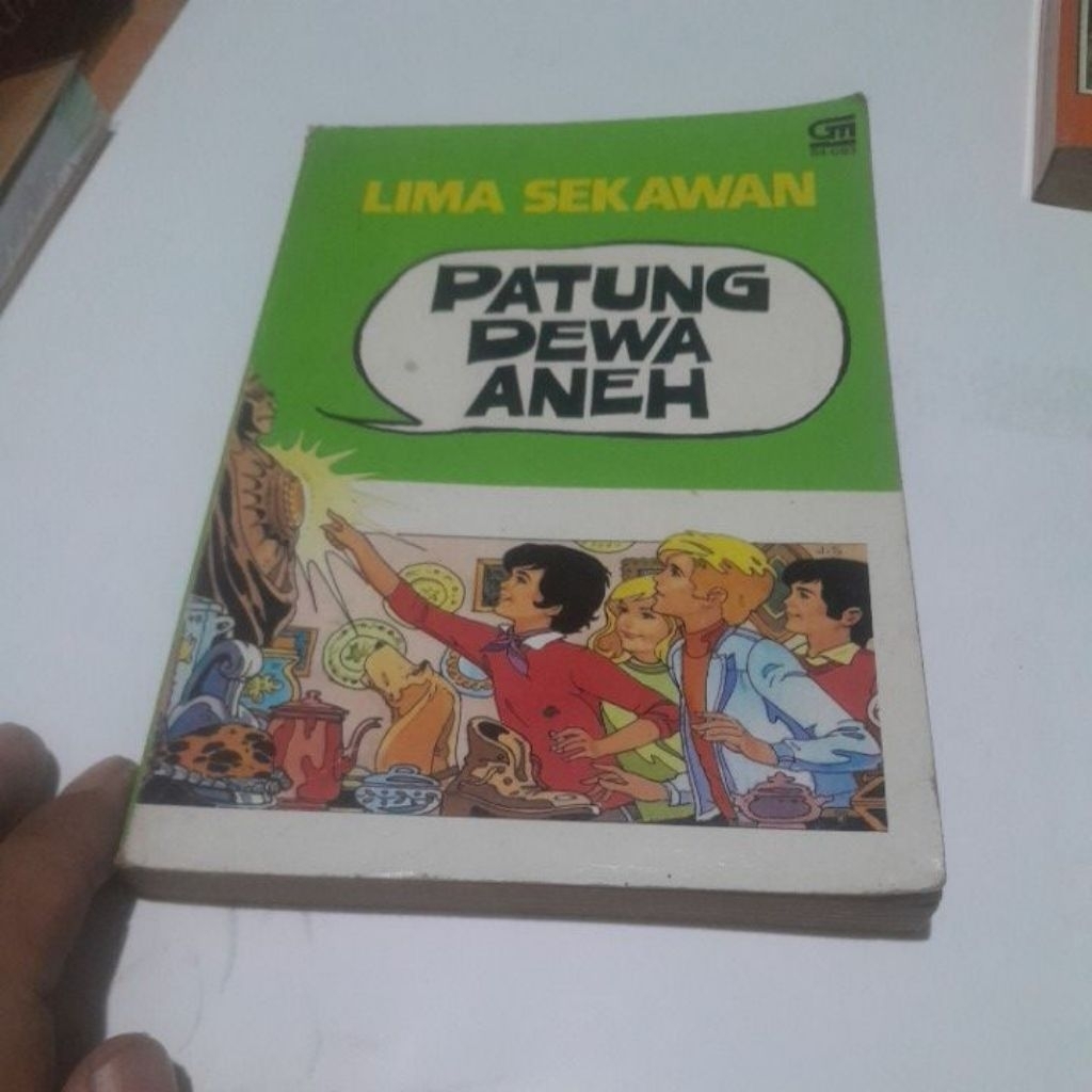 BUKU CERITA ANAK LIMA SEKAWAN / PATUNG DEWA ANEH