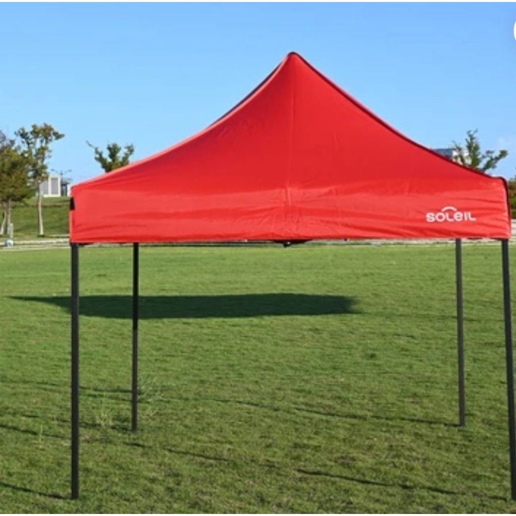 SOLEIL Tenda Gazebo 2x2M Gazebo Lipat red merah New Arrival