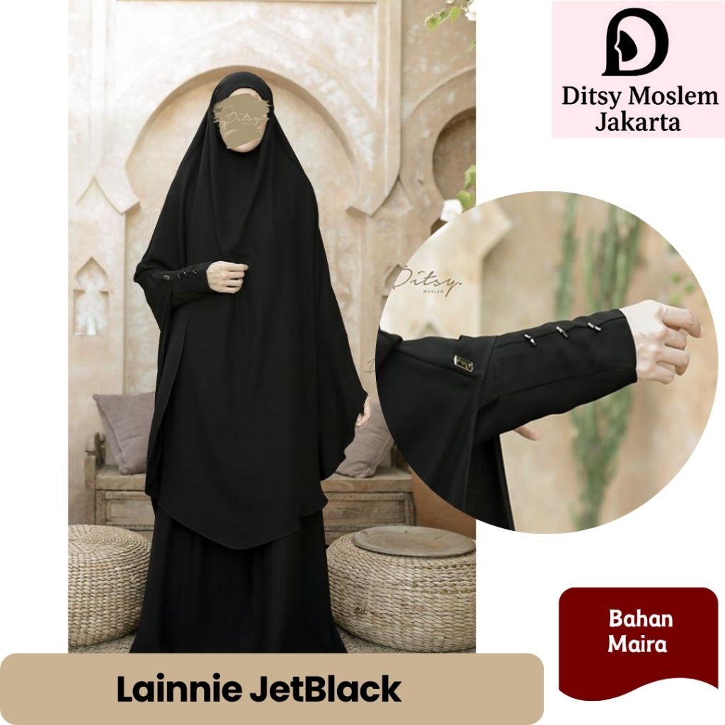 Lainnie Maira JetBlack by Ditsy Moslem