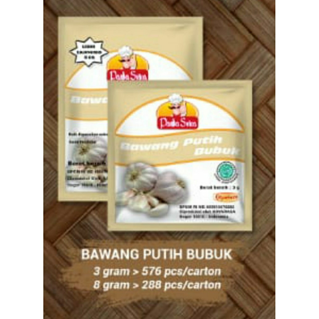 Bawang Putih Bubuk Rencengan