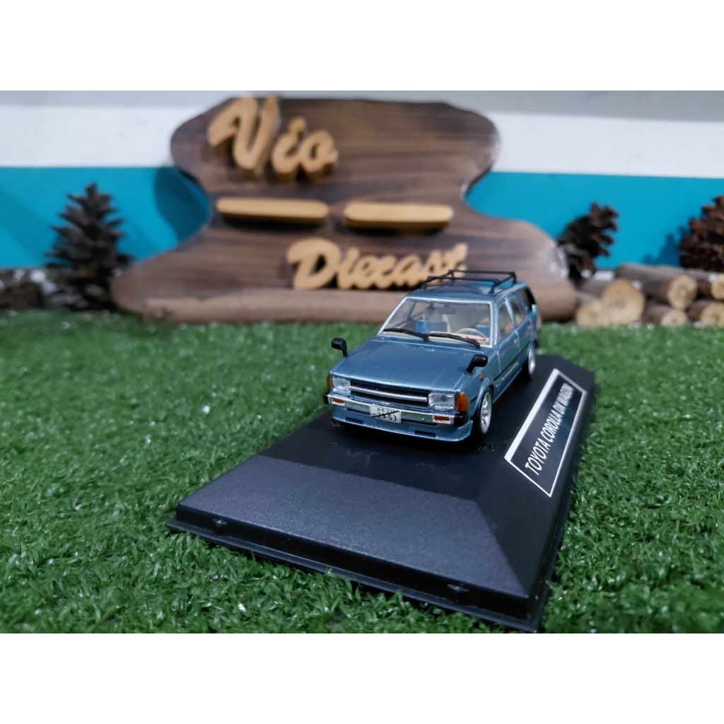 Diecast Miniatur Toyota Corolla DX Wagon skala 1:43