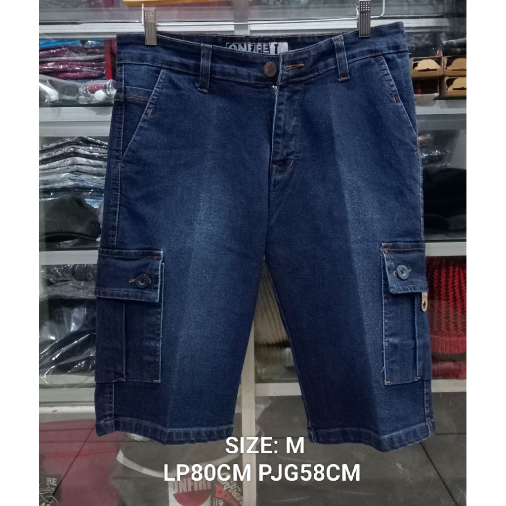 (03) ONFIRE SALE,,, CELANA JEANS PENDEK PRIA CELANA CARGO PRIA CELANA DISTRO ONFIRE ORIGINAL