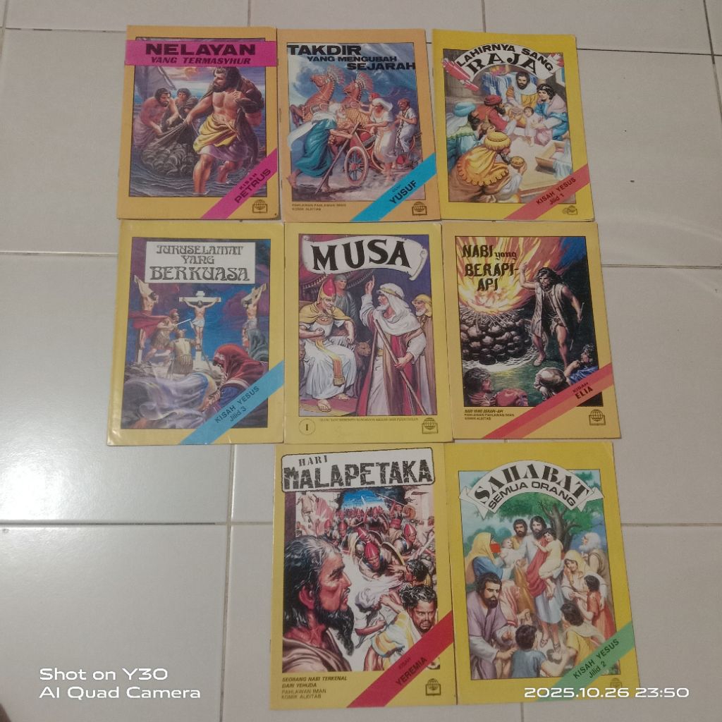 Buku Komik Alkitab  /  Penerbit  Lembaga Alkitab Indonesia