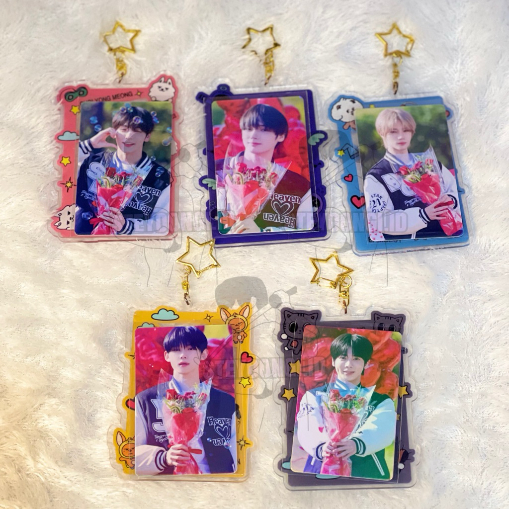 STEYOONGI.ID ( READY STOCK) CAHOL ID CARD HOLDER PPULBATUs TXT TUBATUs MOA KPOP