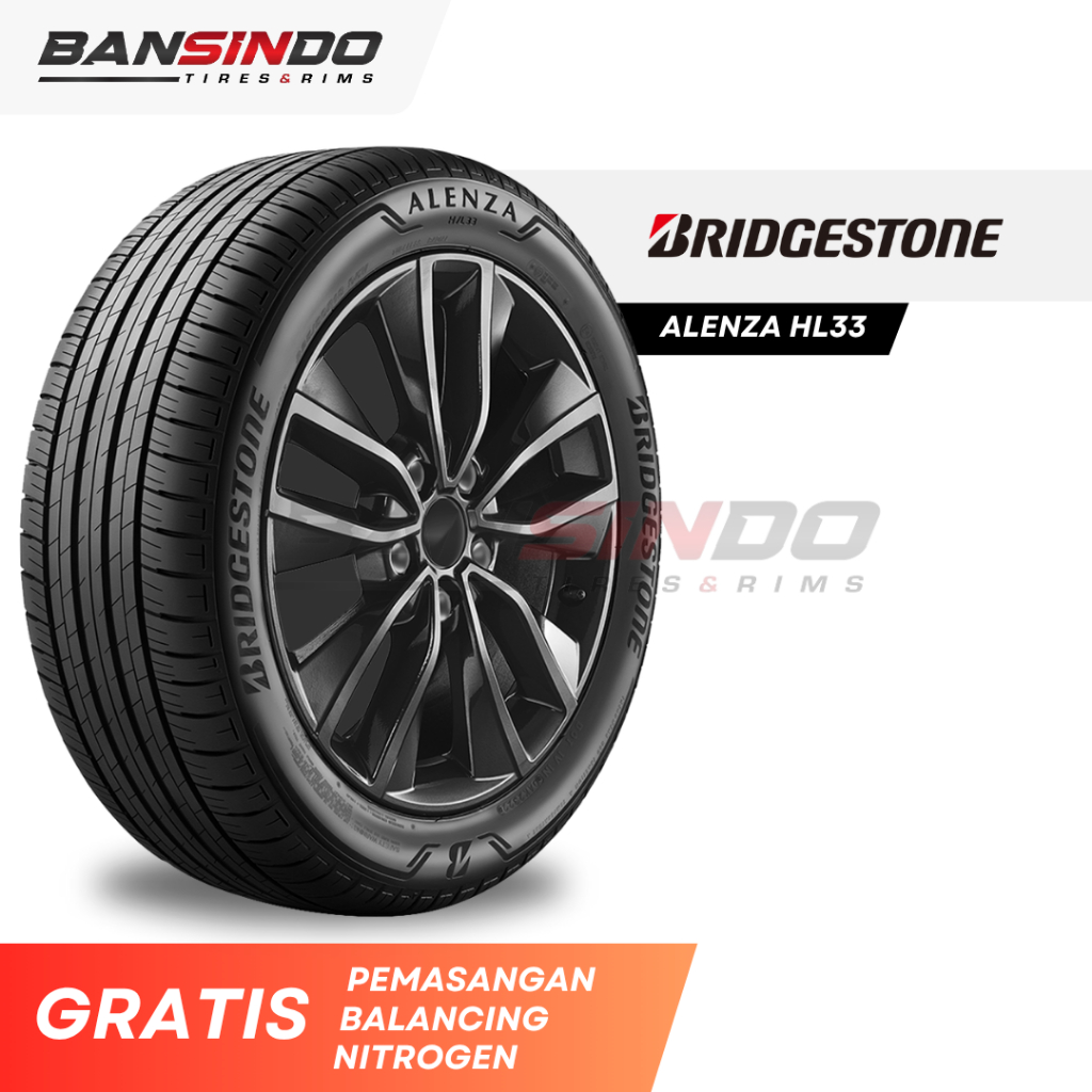 BAN MOBIL 225/50 R18 BRIDGESTONE ALENZA HL33 UNTUK HRV PRESTIGE