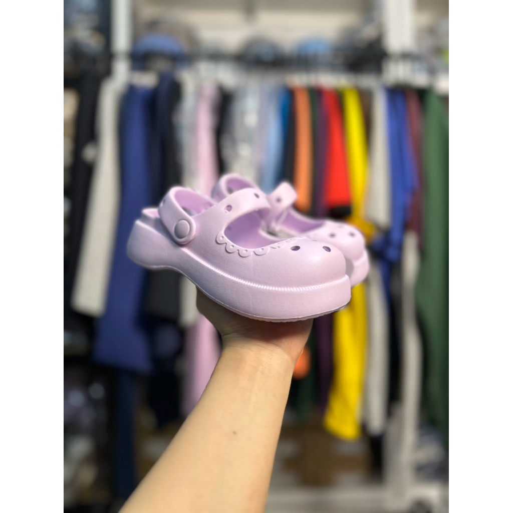 SANDAL ANAK AIRWALK SLIP ON DELFINA JR AIWSK250253E PURPLE 100% ORIGINAL SENDAL AIRWALK KIDS