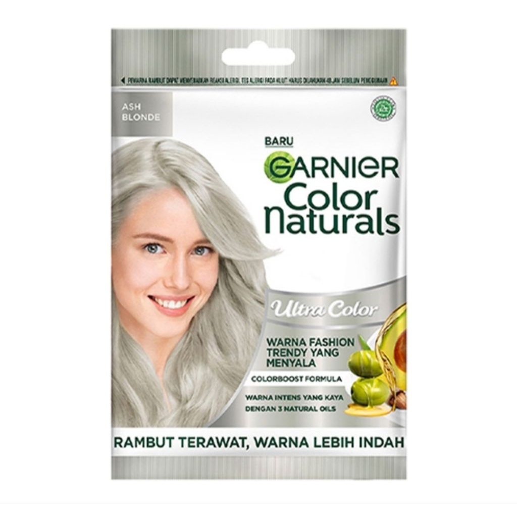 Garnier Pewarna Rambut SASET Ash Blonde KEMASAN SASET