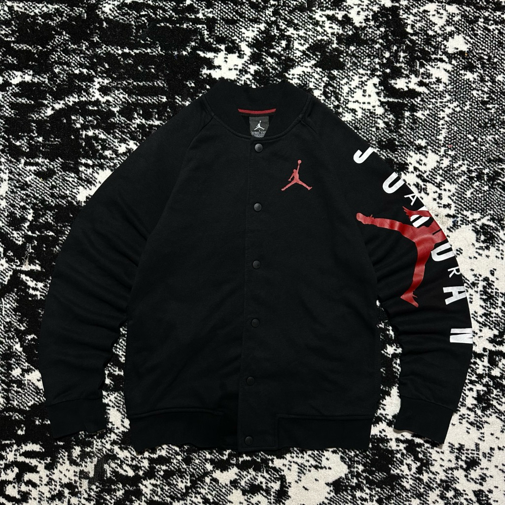Varsity Tracktop Air Jordan Vintage Jacket Big Logo