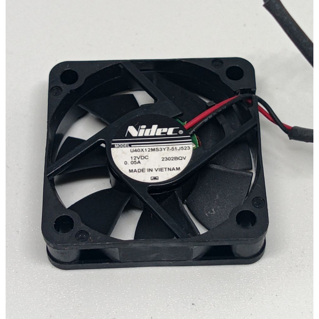 KIPAS FAN DC 4X4 12V 0.05A TEBAL 1CM MERK NIDEC