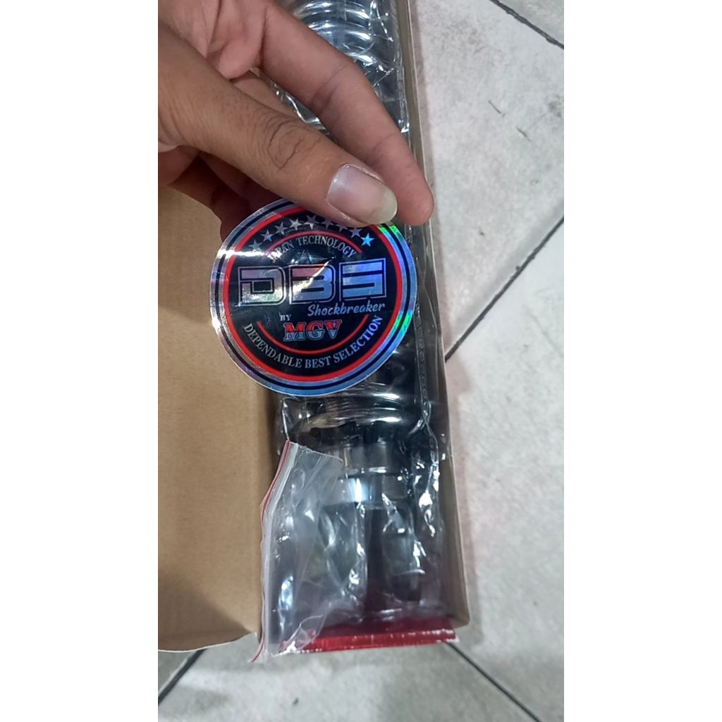 Shock dbs vario non tabung chrome original dbs ukuran 310mm 330mm shock mio shock vario shock beat S