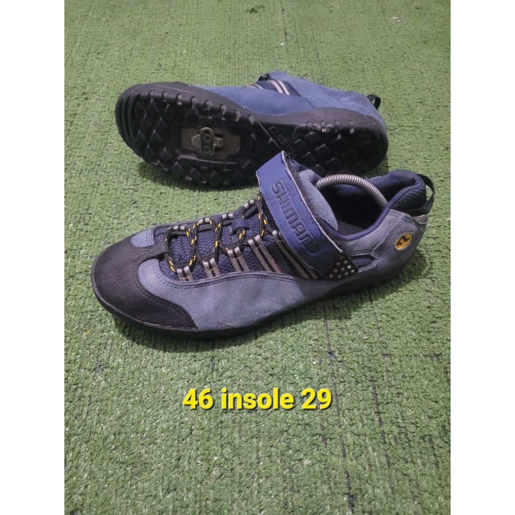 sepatu sepeda mtb s46 shimano
