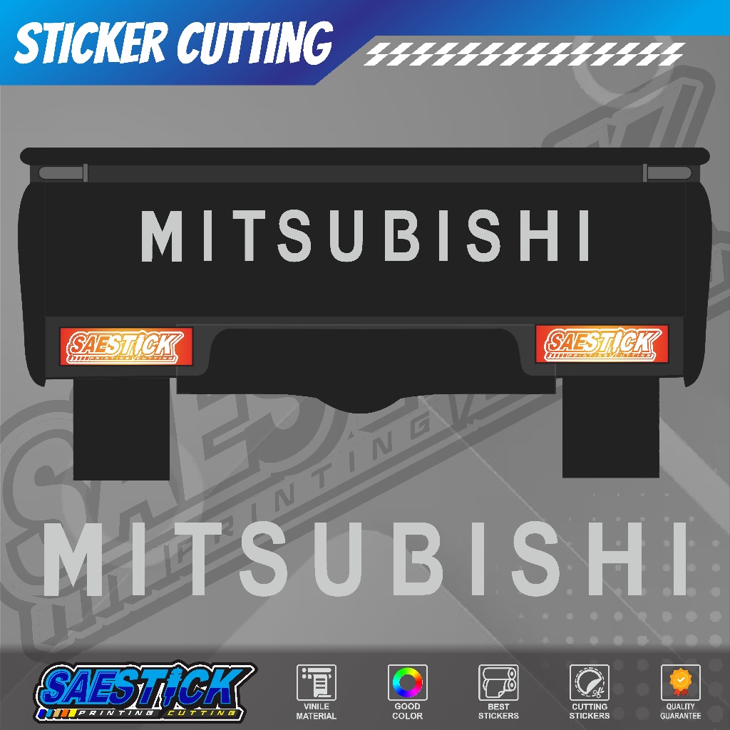 STIKER STICKER MITSUBISHI L300 STICKER PINTU L300 CUTTING