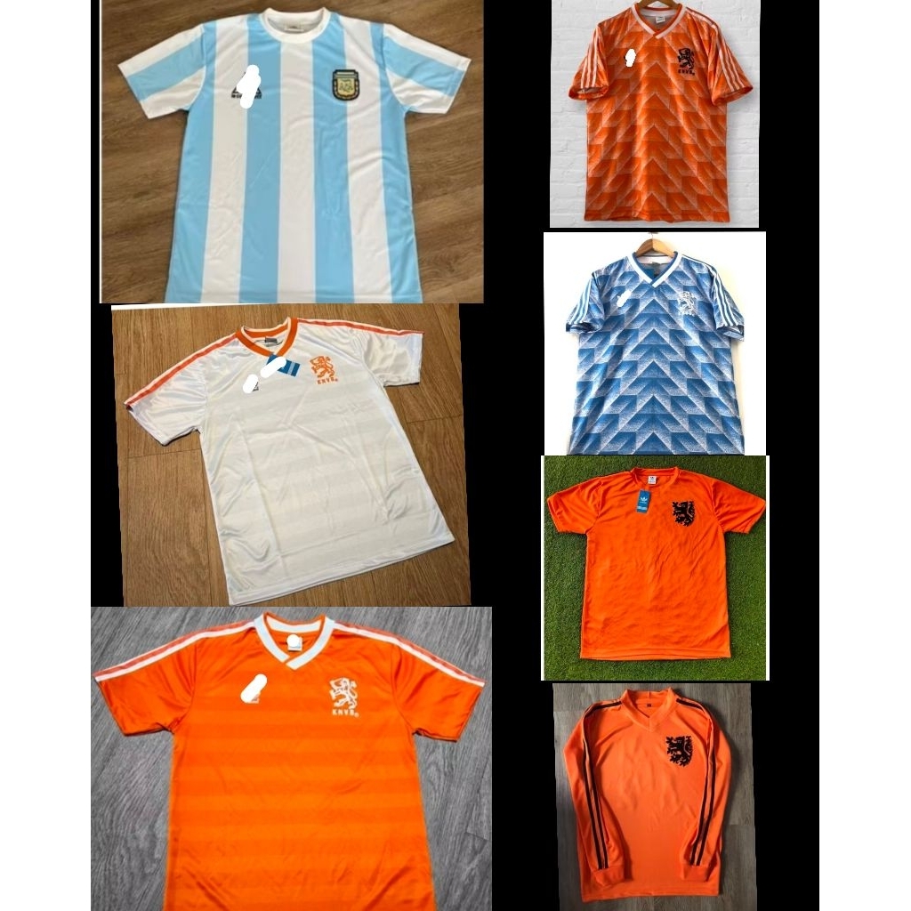 Jersey belanda 1988 home away/jersey belanda 1974 home/jersey belanda 1990 home away world cup/jerse