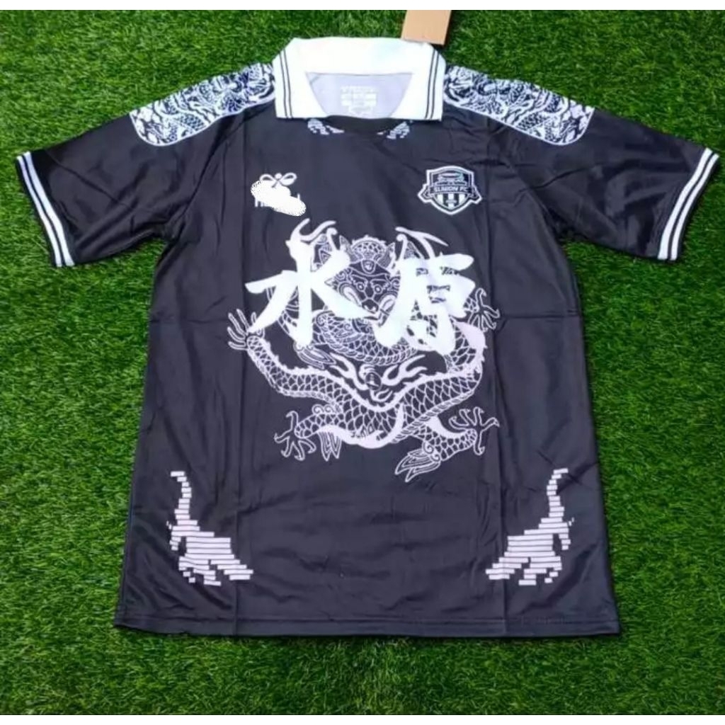 Import Jersey bola Suwon FC 4th Fourth Hitam naga 2024/2025 Black 21/22 premium Grade ori official