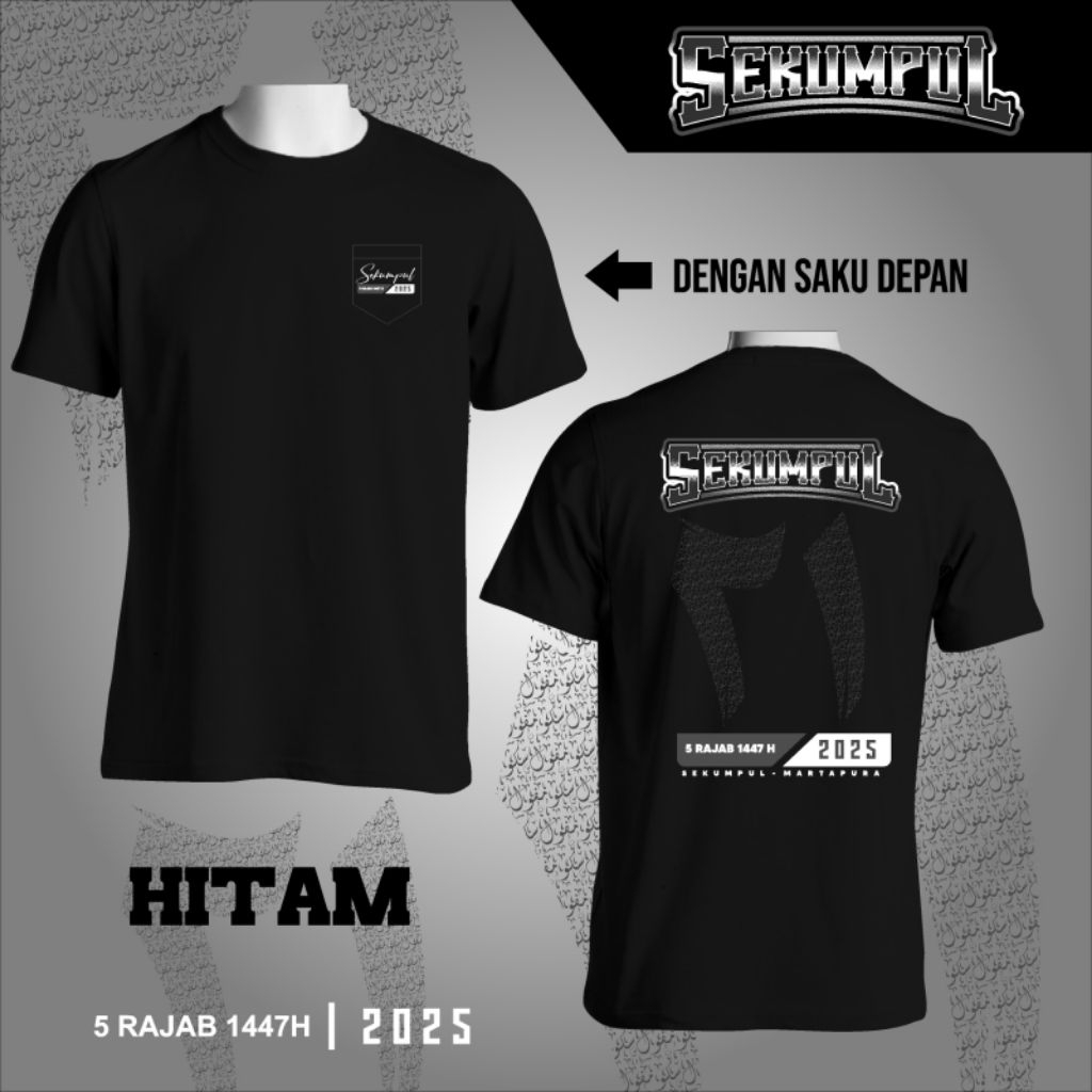 Baju Kaos Haul 21 Sekumpul Lengan Pendek 2025