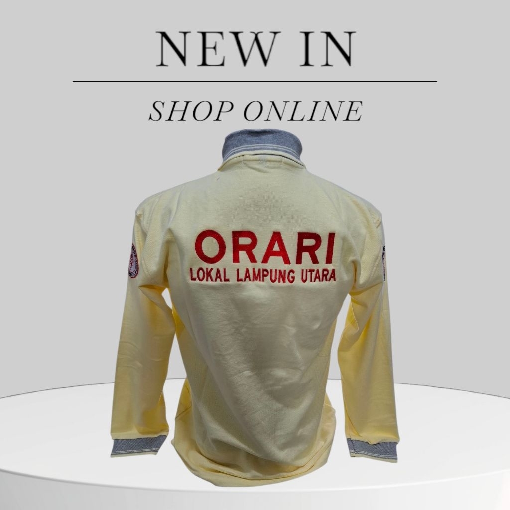 KAOS ORARI  FULL BORDIR. KAOS ORARI TERBARU