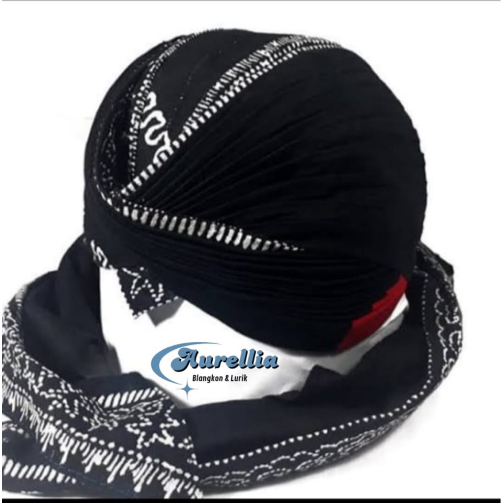 Blangkon Jogja Lipat Sliwir Motif Wulung Size Dewasa