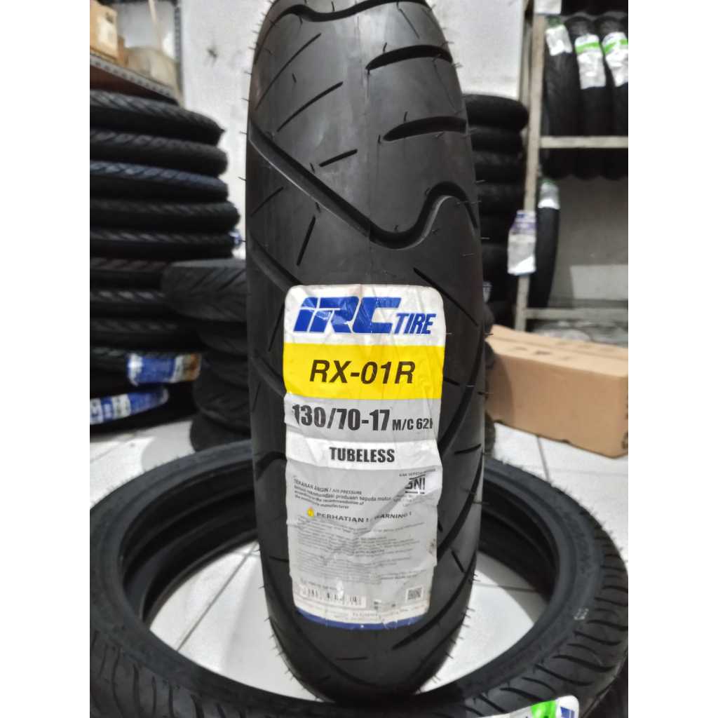 Ban Luar IRC 130/70 ring 17 RX01-R TUBLES Ban Belakang CB150R, Ninja, Vixion, Byson